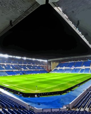 Ibrox Stadium Paint By Numbers