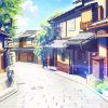 Japanese Anime Streets Paint By Numbers