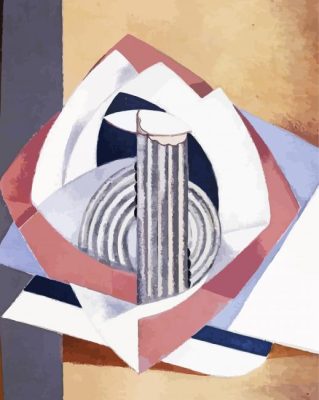 Kinetic Feature Paul Nash Paint By Numbers