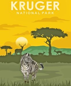 Kruger Park South Africa Paint By Numbers