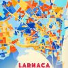 Larnaca Cyprus Poster Art Paint By Numbers