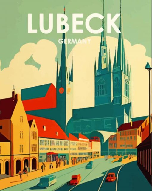 Lubek Poster Paint By Numbers