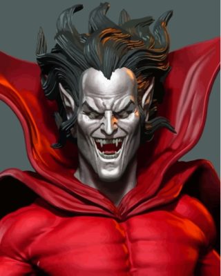 Marvel Demon Mephisto Paint By Numbers