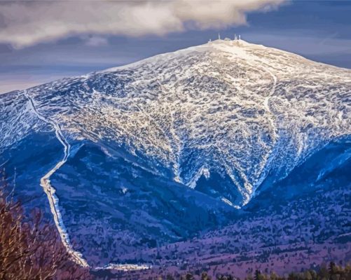 Mount Washington Paint By Numbers