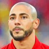 Nordin Amrabat Moroccan Football Player Paint By Numbers