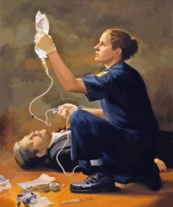 Paramedic Art Paint By Numbers