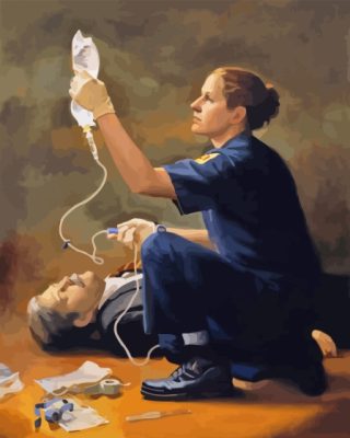 Paramedic Art Paint By Numbers