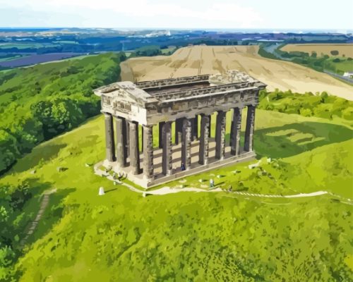 Penshaw Monument Paint By Numbers