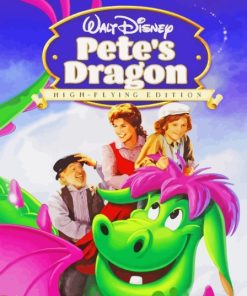 Petes Dragon Poster Paint By Numbers