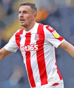 Phil Jagielka Stoke Paint By Numbers