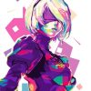 Pop Art 2B NieR Automata Game Paint By Numbers