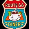 Retro Route 66 Poster Paint By Numbers