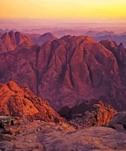 Sinai Mountains Paint By Numbers