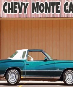 The Chevy Monte Carlo Paint By Numbers