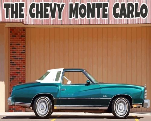 The Chevy Monte Carlo Paint By Numbers