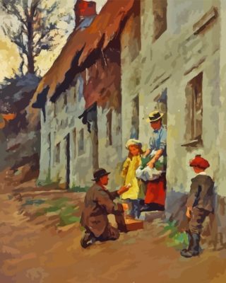 The Pedlar Stanhope Forbes Paint By Numbers