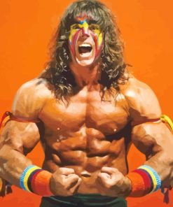 The Ultimate Warrior Paint By Numbers