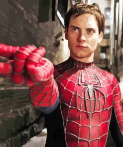 Tobey Maguire Spider Man Paint By Numbers