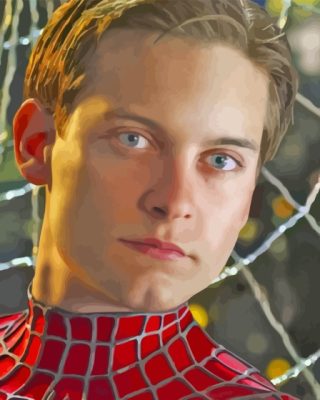 Tobey Maguire Spider Man Paint By Numbers