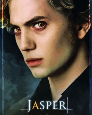 Twilight Saga Jasper Hale Paint By Numbers