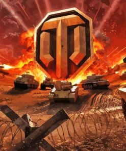 WORLD OF TANKS Paint By Numbers