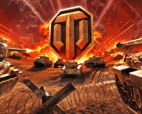 WORLD OF TANKS Paint By Numbers