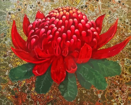 Waratah Paint By Numbers