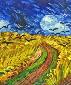 Wheatfield Harvest Paint By Numbers