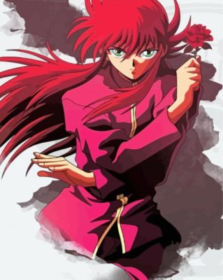 Yu Yu Kurama Paint By Numbers