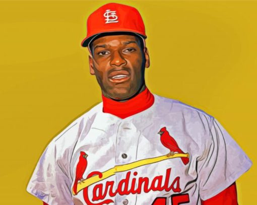 Aesthetic Bob Gibson Paint By Numbers