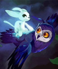 Aesthetic Ori And The Will Of The Wisps Paint By Numbers