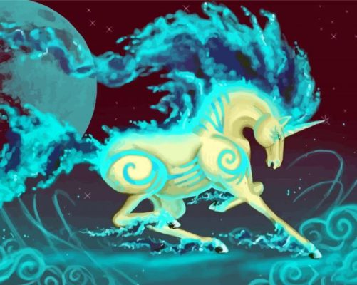 Aesthetic Pokemon Unicorn Paint By Numbers