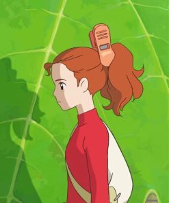 Arrietty Ett Clock Paint By Numbers