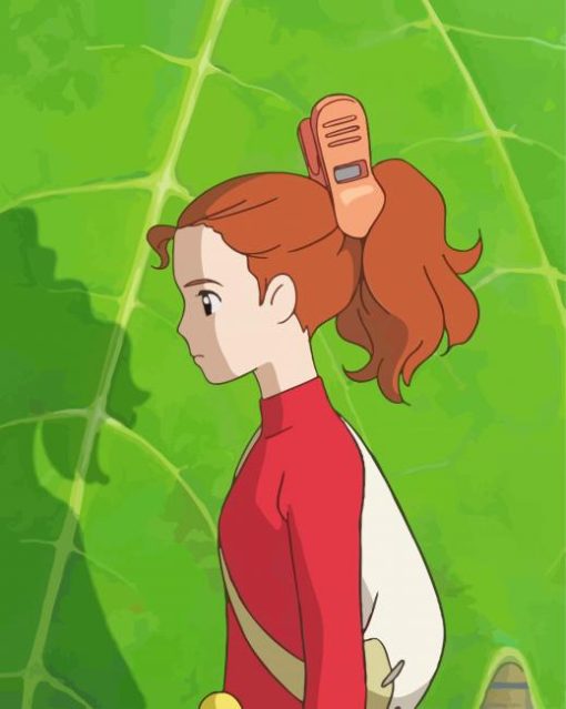 Arrietty Ett Clock Paint By Numbers