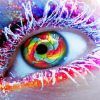 Beautiful Colorful Eye Paint By Numbers