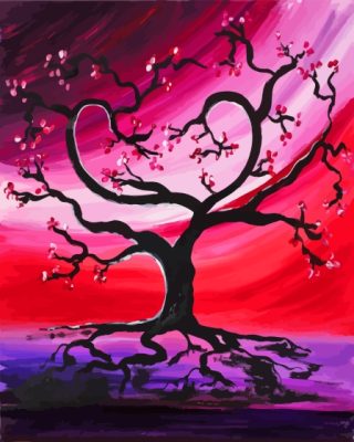 Cool Chakra Tree Paint By Numbers