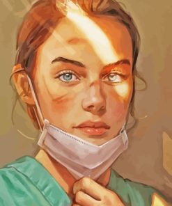 Cool Nurse Girl Paint By Numbers