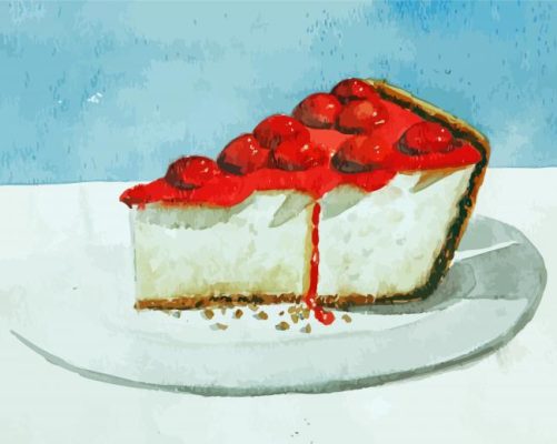 Cool Cheesecake Paint By Numbers