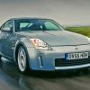 Grey Nissan 350z Paint By Numbers