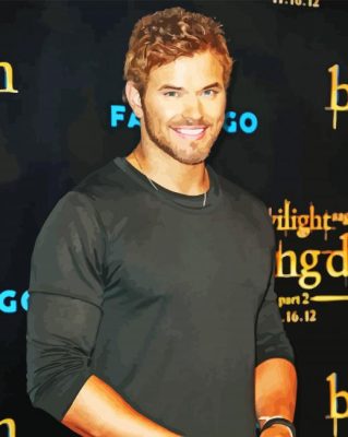 Handsome Kellan Lutz Paint By Numbers