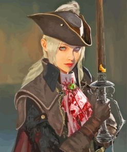 Maria Bloodborne Paint By Numbers