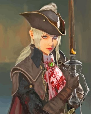 Maria Bloodborne Paint By Numbers