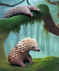 Pangolins Paint By Numbers