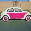 Pink Volkswagen Paint By Numbers