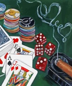 Poker Paint By Numbers