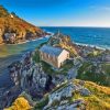 Polperro Coast England Paint By Numbers