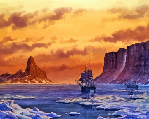 Seascape Hartwhaling Delano Baffin Paint By Numbers