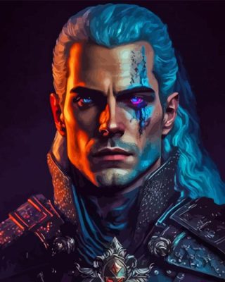 The Witcher Paint By Numbers