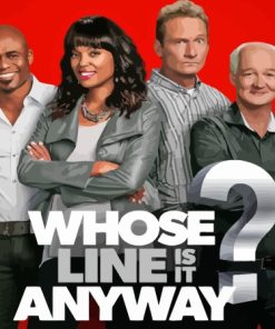 Whose Line Is It Anyway Poster Paint By Numbers