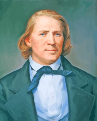 Young Brigham Paint By Numbers